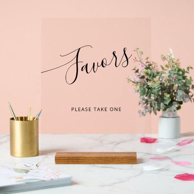 Acrylic Sign (Wedding)