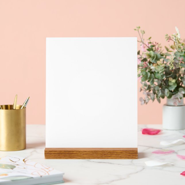 Acrylic Sign (Wedding)