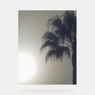 Acrylic Sign PALM TREE DESIGN STYLE 