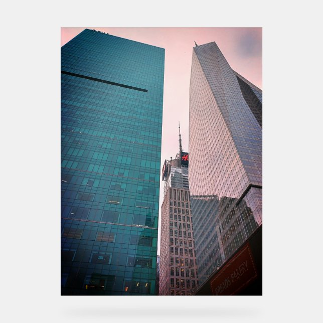 Acrylic Sign –  Vertical Silence (Front)