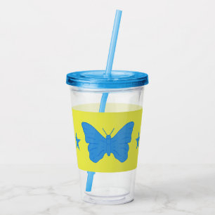 Acrylic Tumbler with flag of Bady Bassit