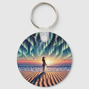 Acrylic Wall Art Key Ring