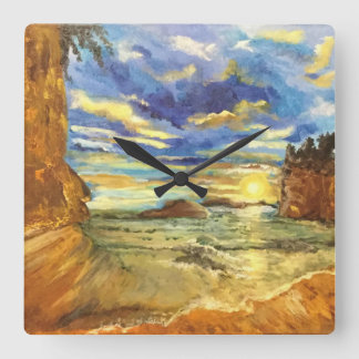 Acrylic wall clock