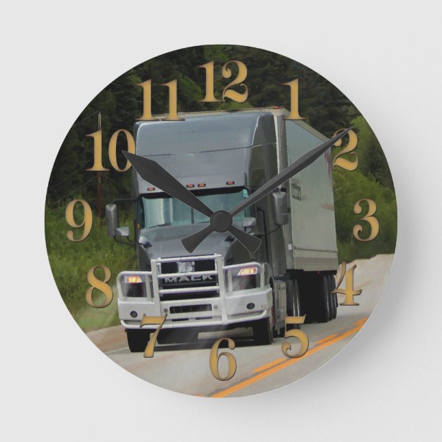 Acrylic Wall Clock (Front)