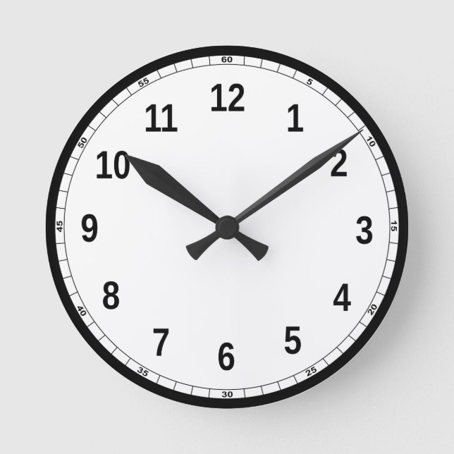 Acrylic Wall Clock (Front)