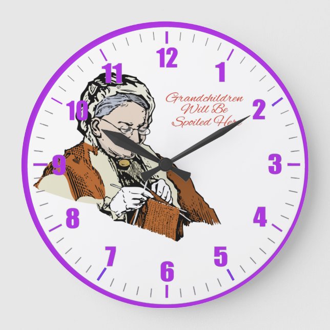 Acrylic Wall Clock (Front)