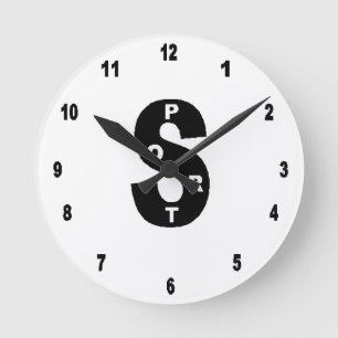 Acrylic Wall Clock,Round Medium DESIGN SPORT Round Clock