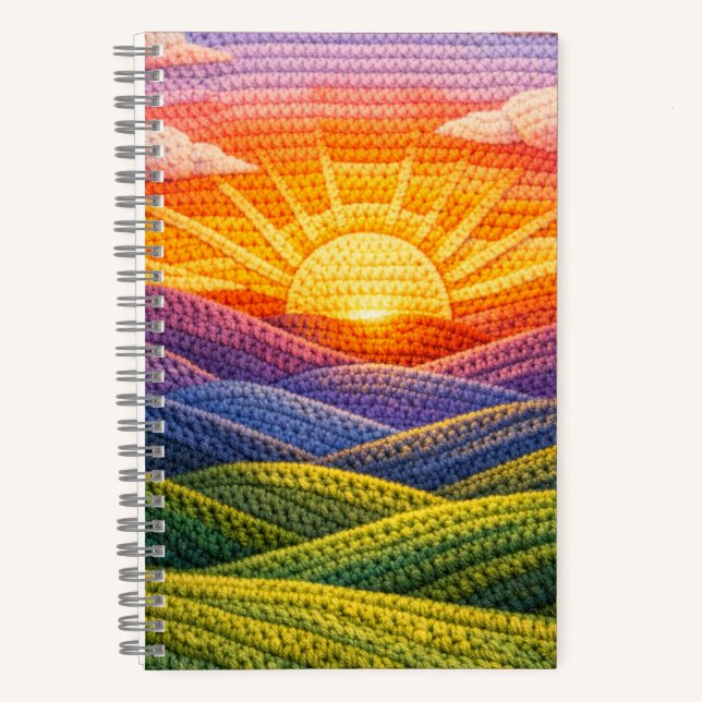 Acrylic Wool Notebook (Front)
