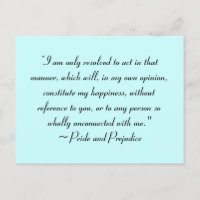 Act in Manner to Constitute Happiness Jane Austen