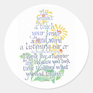 Act of Caring Sticker