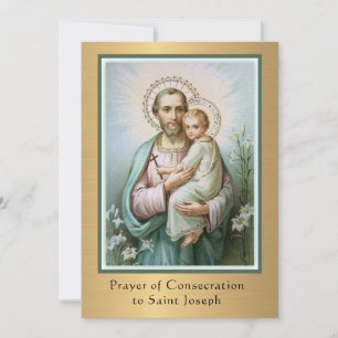 Act of Consecration to St. Joseph Catholic Prayer