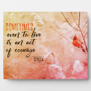 Act of Courage Plaque