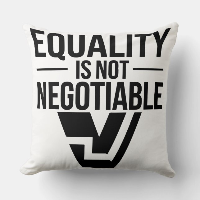 Act on Climate, Not Just Words Cushion (Front)