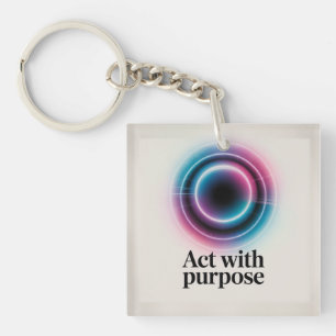 Act With Purpose Key Ring