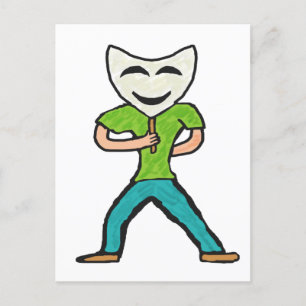 Acting Postcard