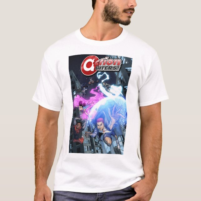 Action Biters! #2 T-Shirt (Front)