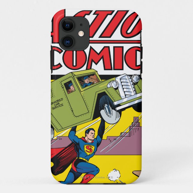 Action Comics #33 Case-Mate iPhone Case (Back)