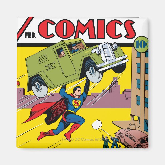 Action Comics #33 Magnet (Front)