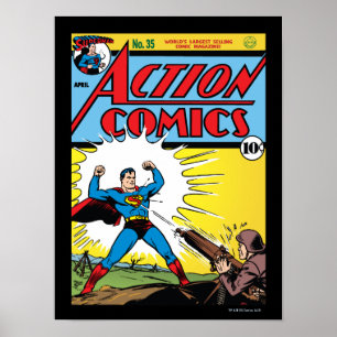 Action Comics #35 Poster