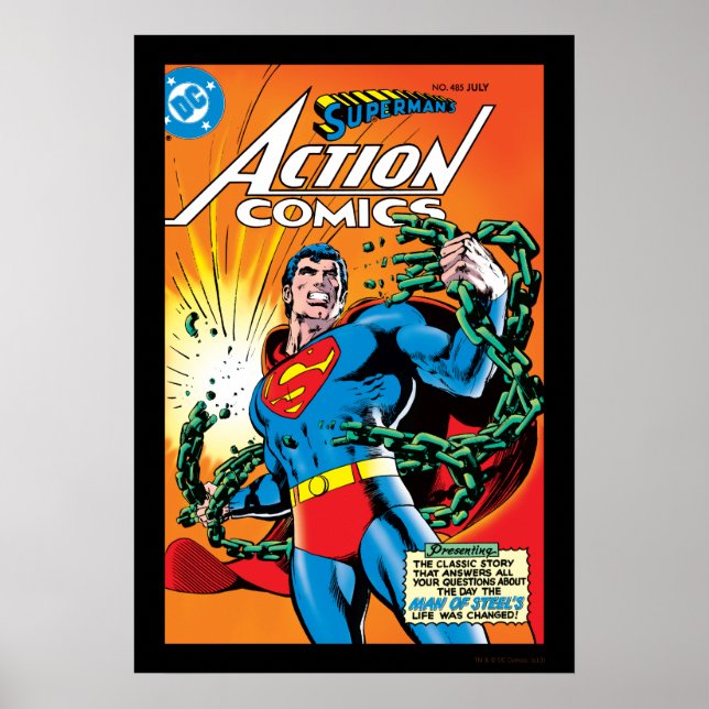 Action Comics #485 Poster (Front)
