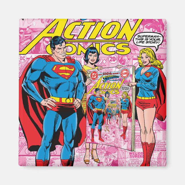 Action Comics #500 Oct 1979 Magnet (Front)