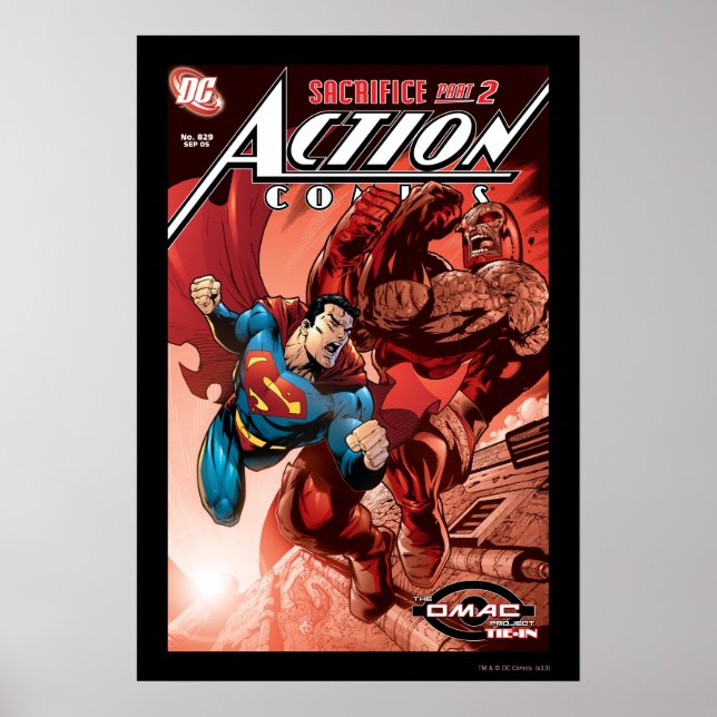 Action Comics #829 Sep 05 Poster (Front)