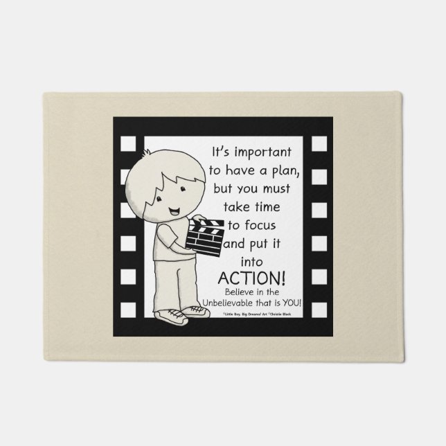 Action Doormat (Front)