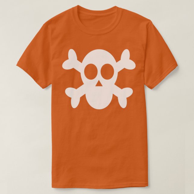 Action Figure Anthropology skull pattern T-Shirt (Design Front)
