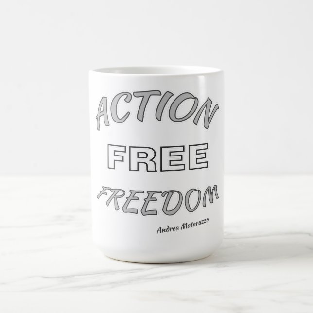 Action Free Freedom Coffee Mug (Center)