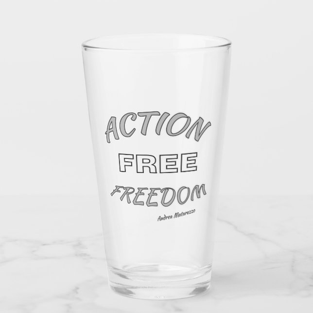 Action Free Freedom Glass (Front)