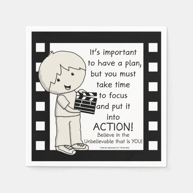 Action Napkin (Front)