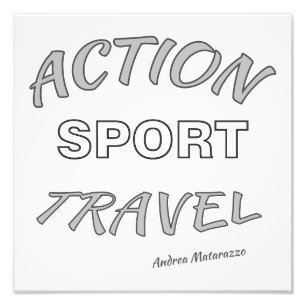 Action Sport Travel Photo Print