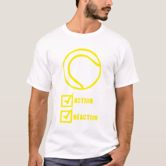 action tennis ball T-Shirt