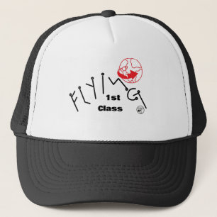 Actions by Elfabetz - Flying 1st Class Trucker Hat
