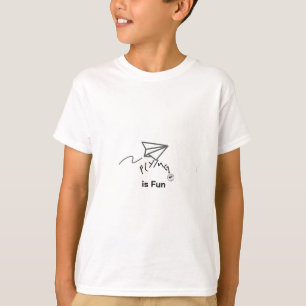Actions by Elfabetz - Flying is Fun T-Shirt