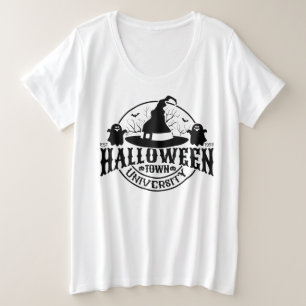 Actious Halloween Town University, Women's Plus Size T-Shirt