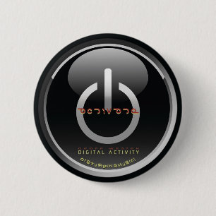 Activate - Black Shiny Button