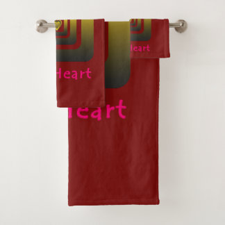 Activate My Heart Bath Towel Set