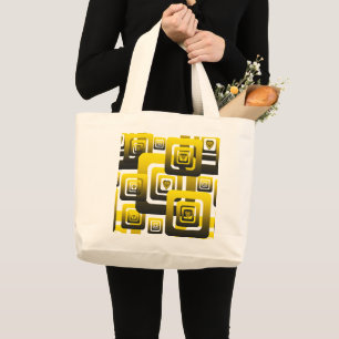 Activate My Heart Pattern Large Tote Bag