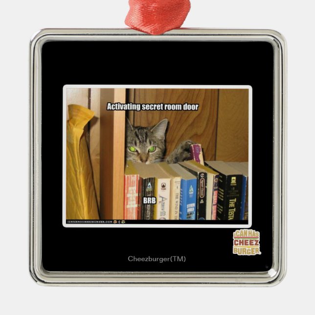 Activating Secret Room Door Metal Tree Decoration (Front)