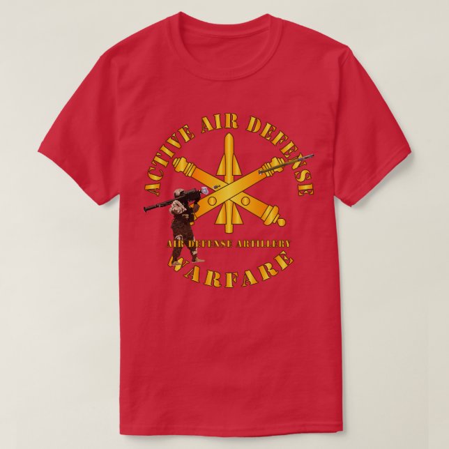 Active Air Defence Warfare Stinger T-Shirt (Design Front)