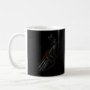 Active Bass Guitar Rock Music Graphic Guitar Playe Coffee Mug