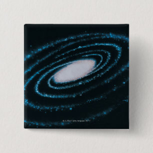 Active Galaxies 15 Cm Square Badge