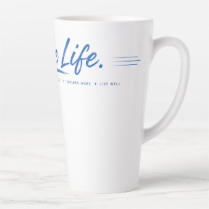 Active Life Move Your Body Motivational Fitness Latte Mug