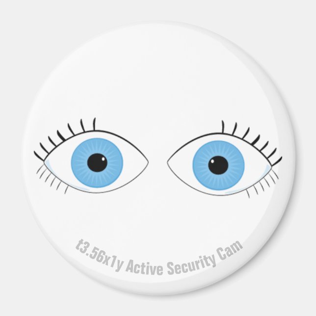 Active Security Camera Magnet (Front)