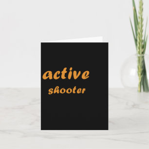 Active Shooter Basketball 11 Card