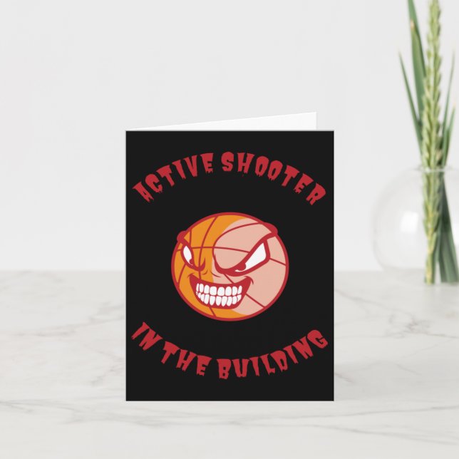 Active Shooter Basketball 2  Card (Front)