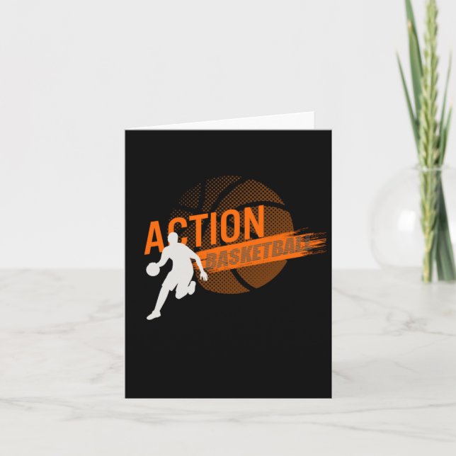 Active Shooter Basketball  Card (Front)