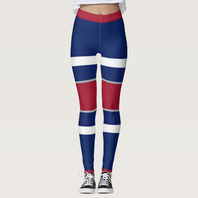Activewear Leggings SHORTY "TEAM #2" (Front)