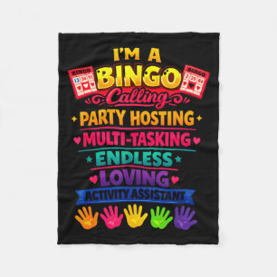 Activity assistant national activity professionals fleece blanket